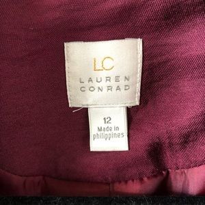 LC Lauren Conrad Jackets & Coats - EUC | LC Lauren Conrad Maroon/Berry Blazer LC Lauren Conrad Jackets & Coats - EUC | LC Lauren Conrad Maroon/Berry Blazer